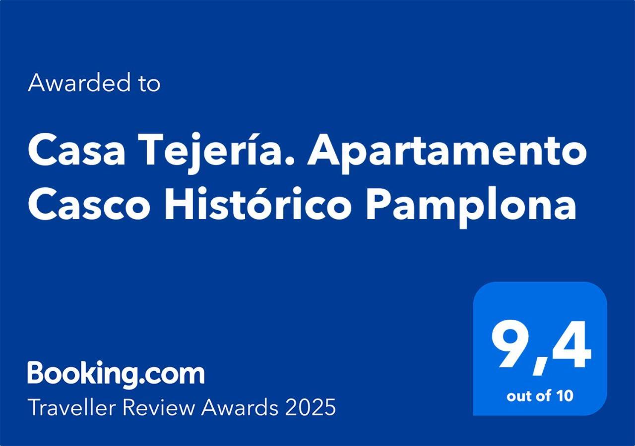 Casa Tejeria. Apartamento Casco Historico Pamplona Eksteriør bilde